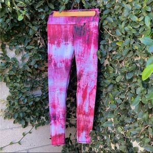ALO Yoga “Desert Sunset” airbrush leggings, Small